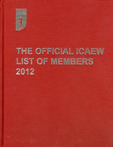 icaew|icaew list of members.